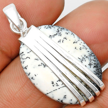 Merlinite Dendritic Opal - Turkey Pendant P-1302 SDP136072