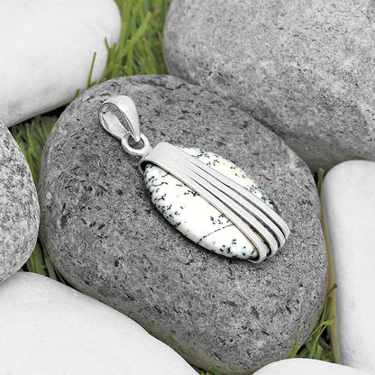 Merlinite Dendritic Opal - Turkey Pendant P-1302 SDP136072