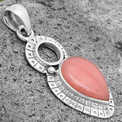 Natural Guava Quartz - Brazil Pendant P-1605 SDP136170