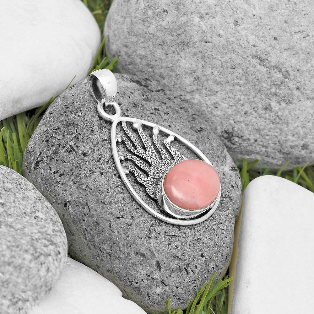 Natural Guava Quartz - Brazil Pendant P-1209 SDP136217