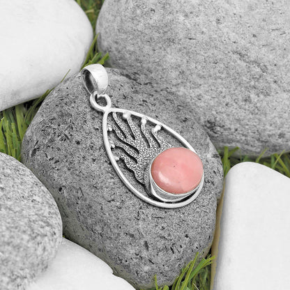 Natural Guava Quartz - Brazil Pendant P-1209 SDP136217