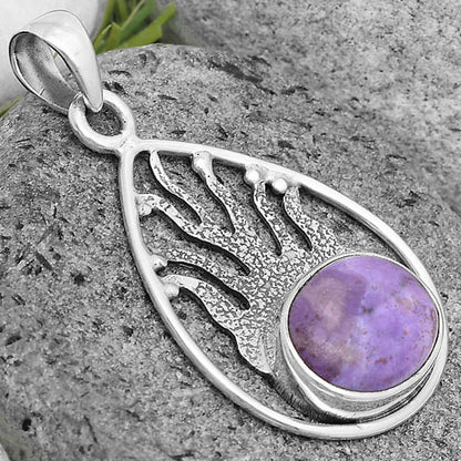 Natural Lavender Jade Pendant P-1209 SDP136225