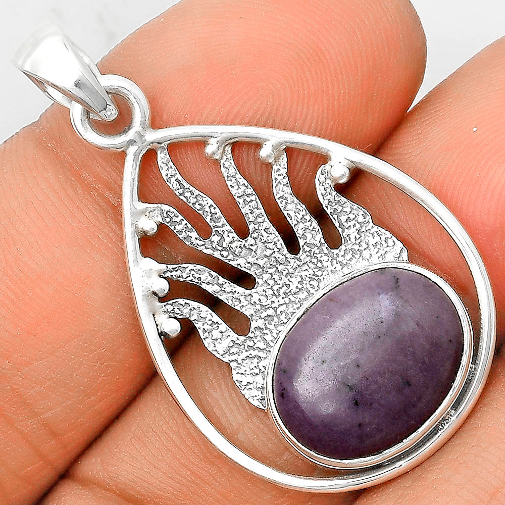 Natural Lavender Jade Pendant P-1209 SDP136228