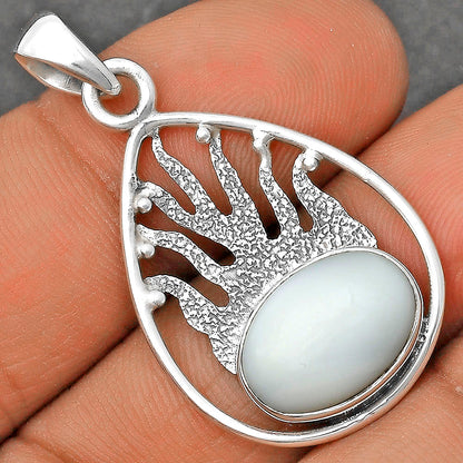 Natural White Opal Pendant P-1209 SDP136240