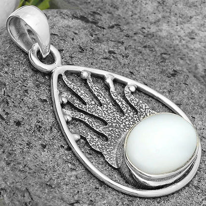Natural White Opal Pendant P-1209 SDP136240