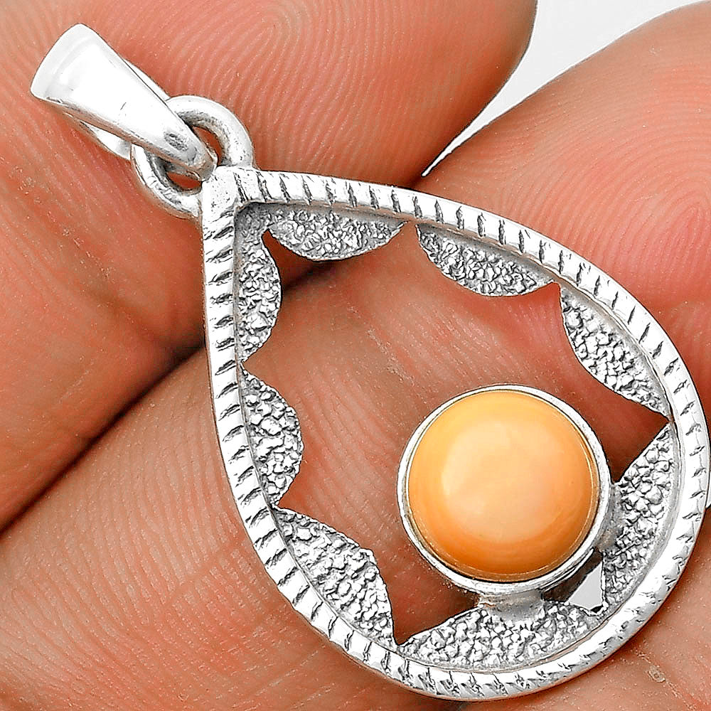 Natural Spiny Oyster Shell - Arizona Pendant P-1631 SDP136297
