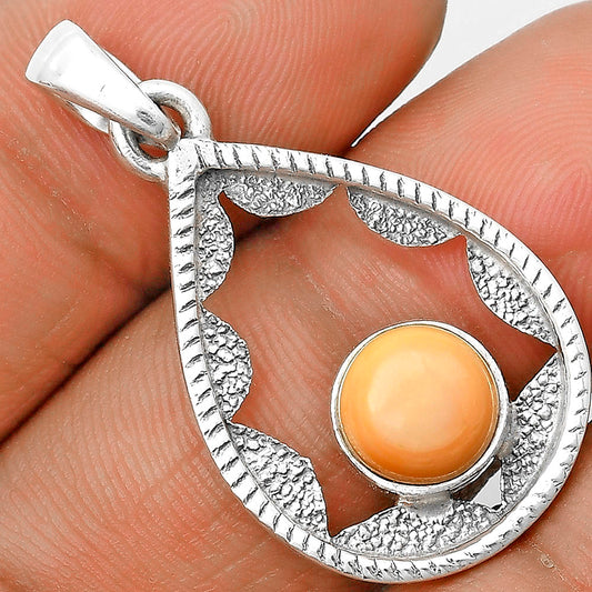 Natural Spiny Oyster Shell - Arizona Pendant P-1631 SDP136297