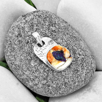 Spiny Oyster Turquoise - Arizona Pendant P-1106 SDP136343