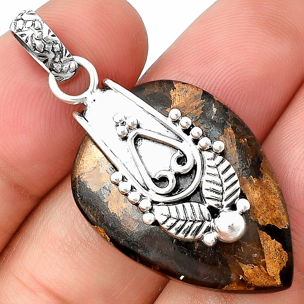 Natural Bronzite Pendant P-1313 SDP136412