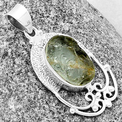 Natural Aquamarine Rough - Brazil Pendant P-1148 SDP136440