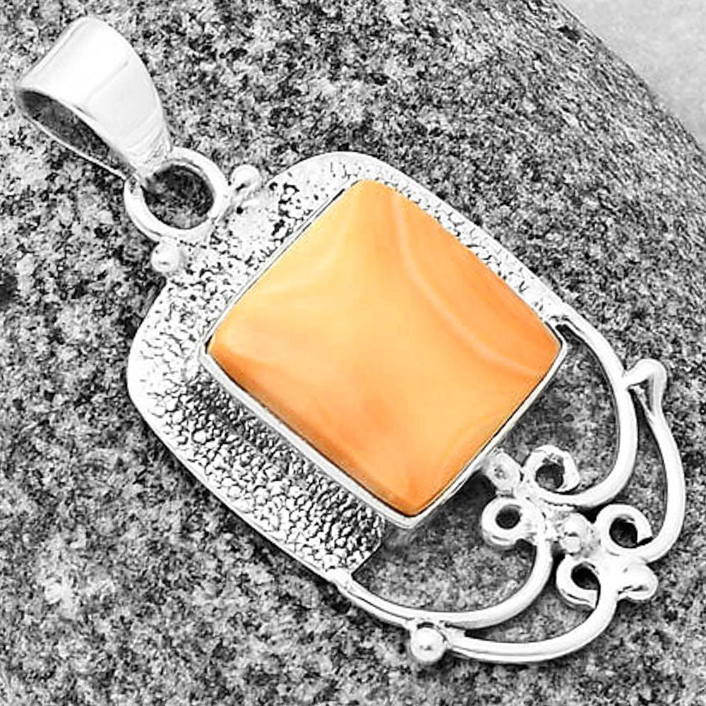 Natural Spiny Oyster Shell - Arizona Pendant P-1148 SDP136462