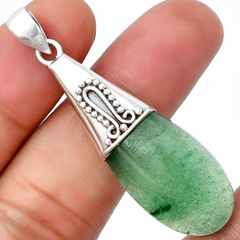 Natural Green Aventurine Pendant P-1139 SDP136711