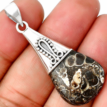 Natural Turtella Jasper - USA Pendant P-1139 SDP136713