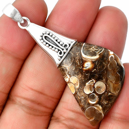 Natural Turtella Jasper - USA Pendant P-1139 SDP136719