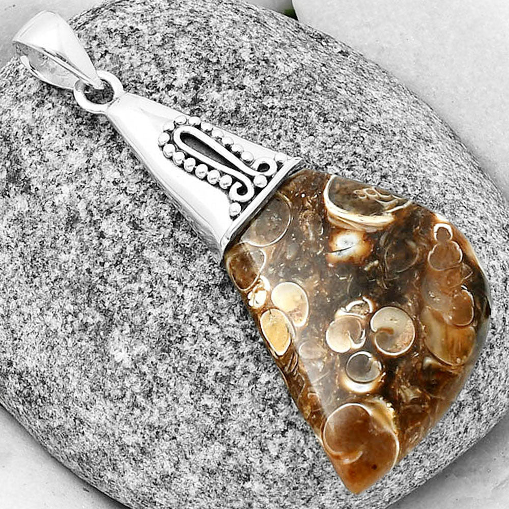 Natural Turtella Jasper - USA Pendant P-1139 SDP136719