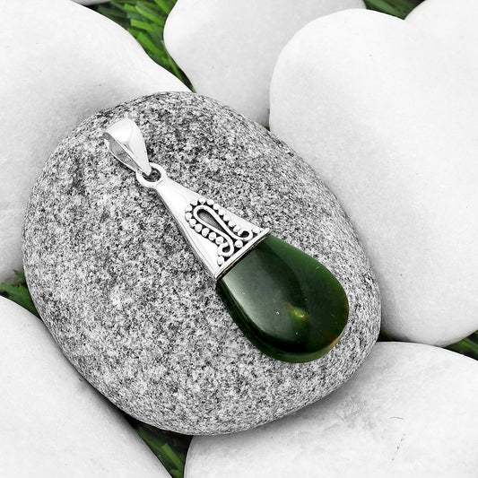 Natural Chrome Chalcedony Pendant P-1139 SDP136733