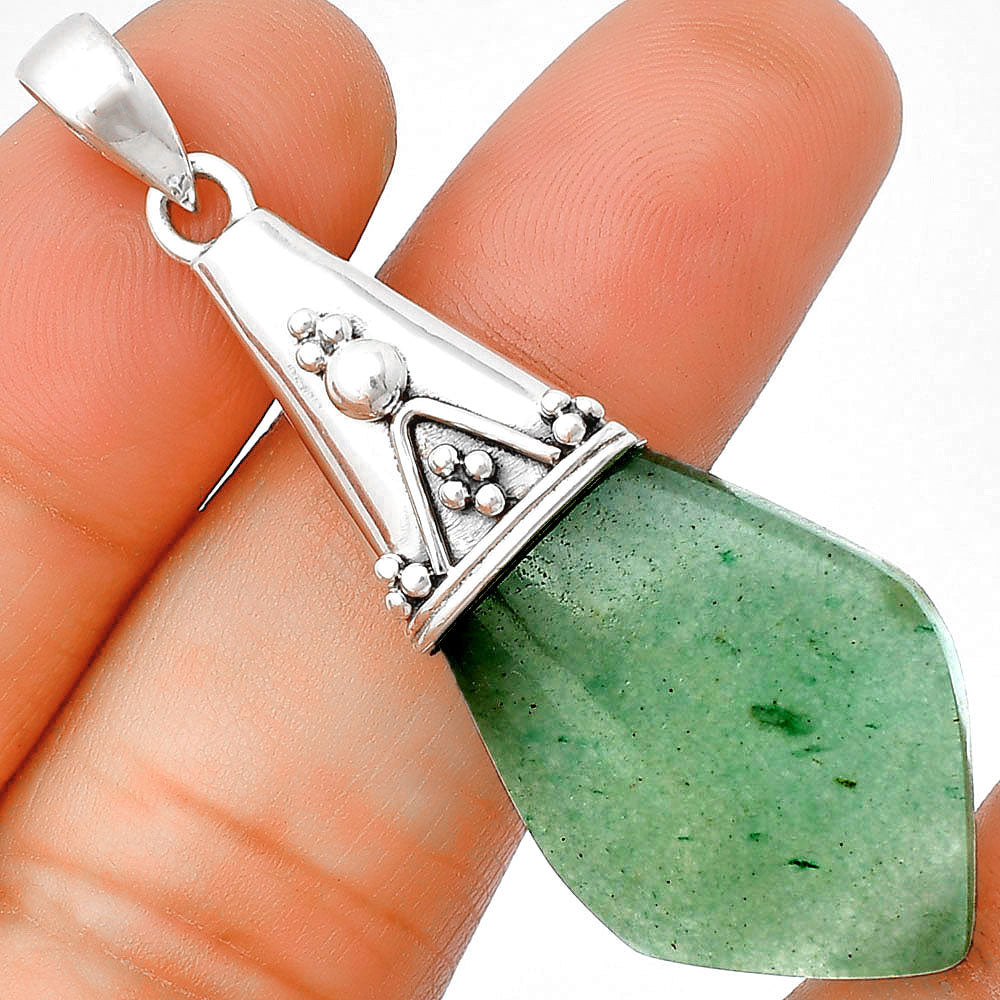 Natural Green Aventurine Pendant P-1139 SDP136759