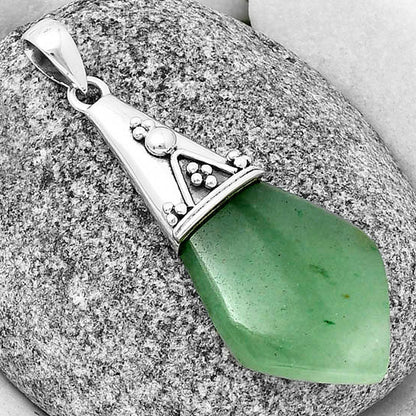 Natural Green Aventurine Pendant P-1139 SDP136759