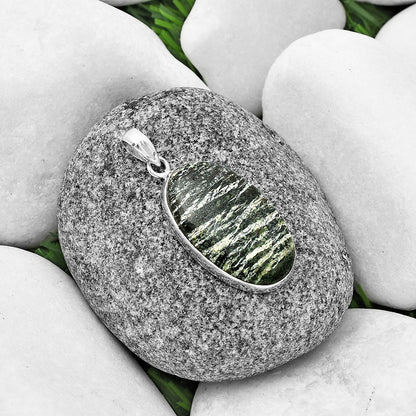Natural Chrysotile Pendant P-1001 SDP136821