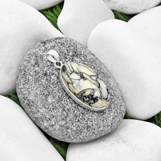 Natural Pinolith Stone Pendant P-1001 SDP136906
