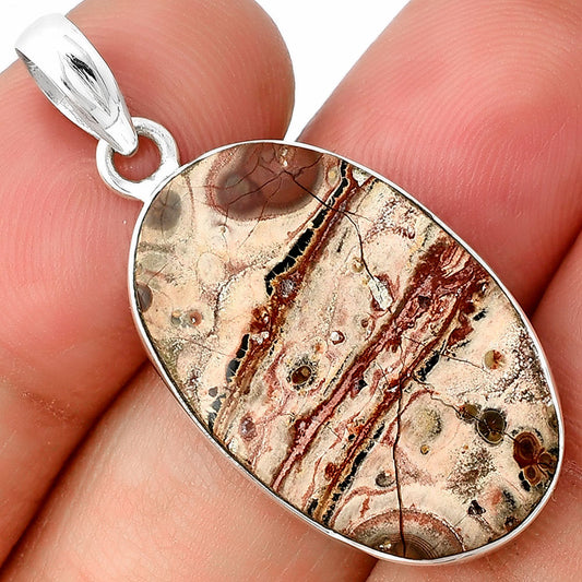 Natural Picture Jasper Pendant P-1001 SDP136939