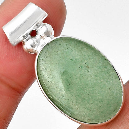Natural Green Aventurine Pendant P-1259 SDP137046