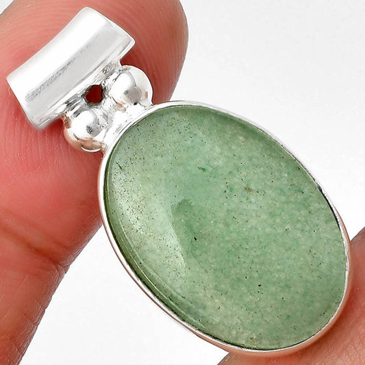 Natural Green Aventurine Pendant P-1259 SDP137046