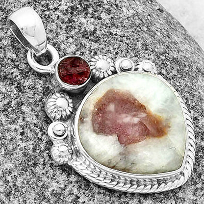 Pink Tourmaline in Quartz & Pink Tourmaline Pendant P-1616 SDP137085