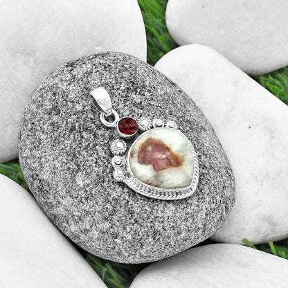 Pink Tourmaline in Quartz & Pink Tourmaline Pendant P-1616 SDP137085