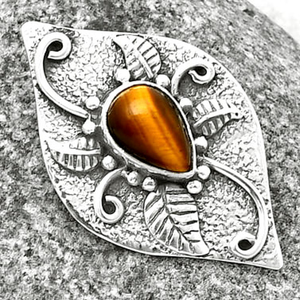 Natural Tiger Eye - Africa Pendant P-1518 SDP137172