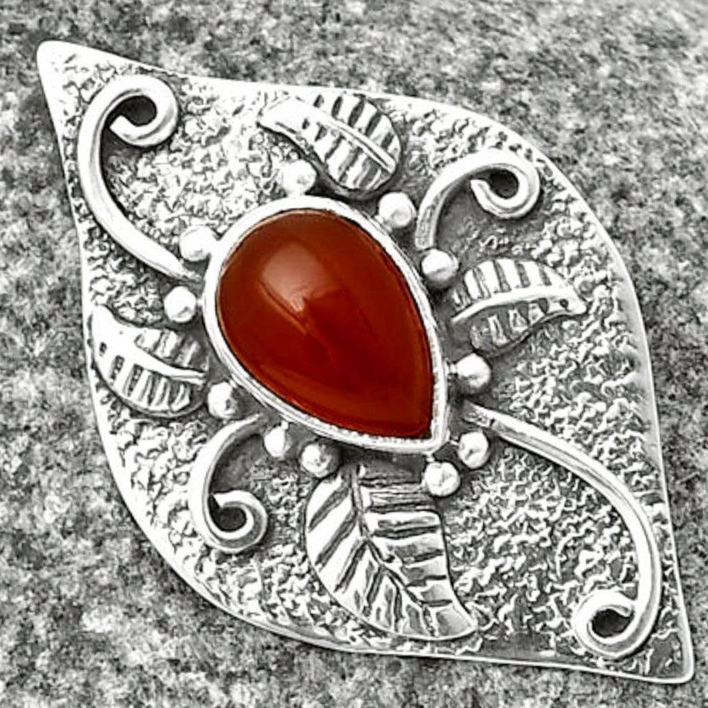 Natural Carnelian Pendant P-1518 SDP137188