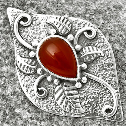 Natural Carnelian Pendant P-1518 SDP137188