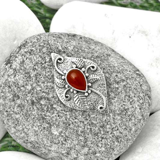 Natural Carnelian Pendant P-1518 SDP137188