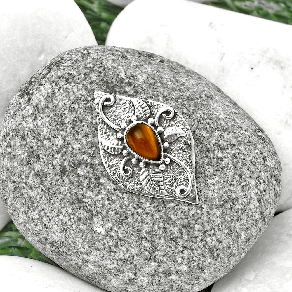 Natural Tiger Eye - Africa Pendant P-1518 SDP137191