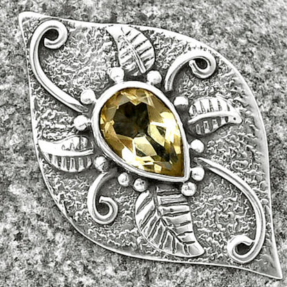 Natural Citrine Pendant P-1518 SDP137196