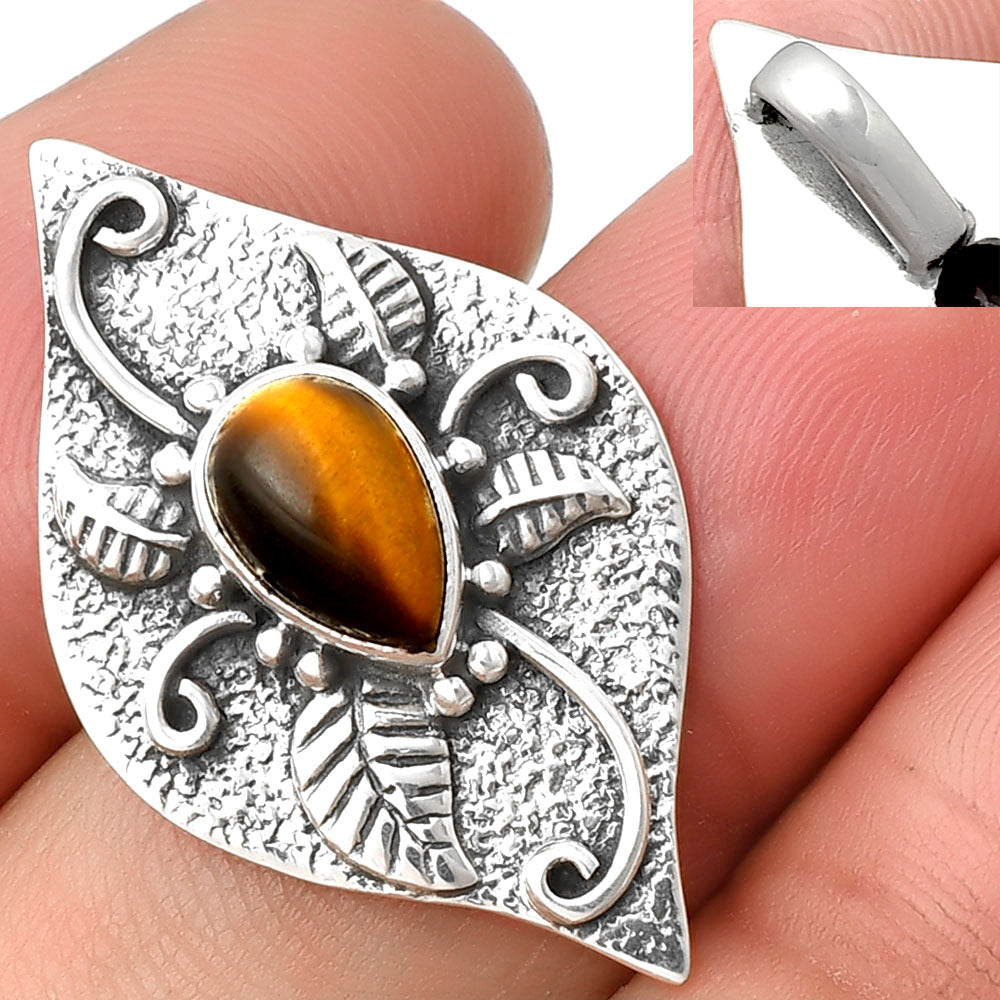 Natural Tiger Eye - Africa Pendant P-1518 SDP137197