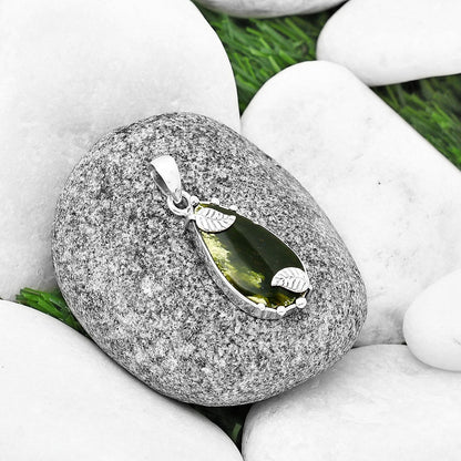 Natural Chrome Chalcedony Pendant P-1226 SDP137620