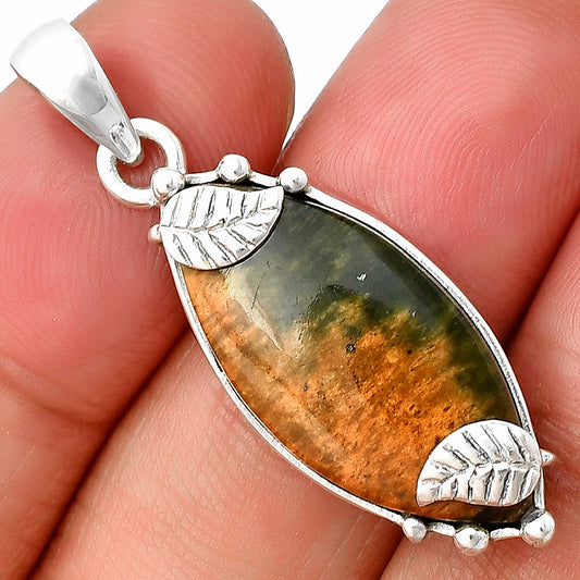 Natural Chrome Chalcedony Pendant P-1226 SDP137639