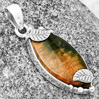Natural Chrome Chalcedony Pendant P-1226 SDP137639