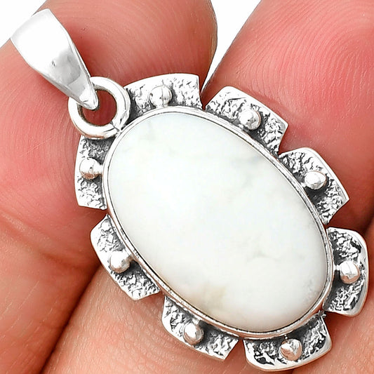 Natural White Opal Pendant P-1485 SDP137674