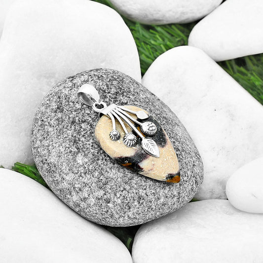 Natural Porcelain Jasper Pendant P-1647 SDP137692
