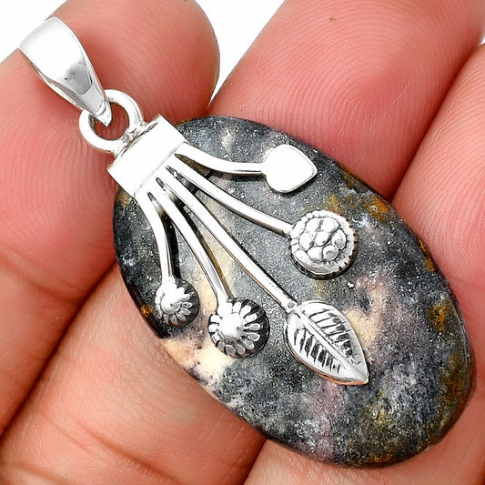 Natural Porcelain Jasper Pendant P-1647 SDP137708