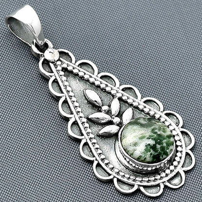 Natural Dioptase Pendant P-1033 SDP137904