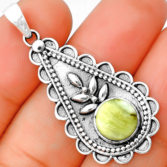 Natural Serpentine Pendant P-1033 SDP137905