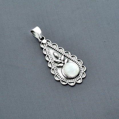 Natural Srilankan Moonstone Pendant P-1033 SDP137909