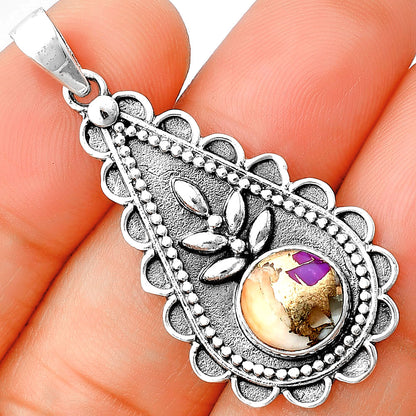 Spiny Oyster Turquoise - Arizona Pendant P-1033 SDP137914