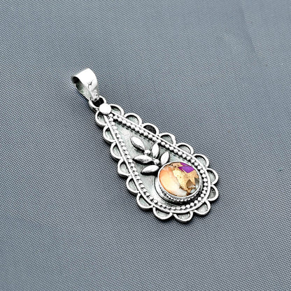 Spiny Oyster Turquoise - Arizona Pendant P-1033 SDP137914