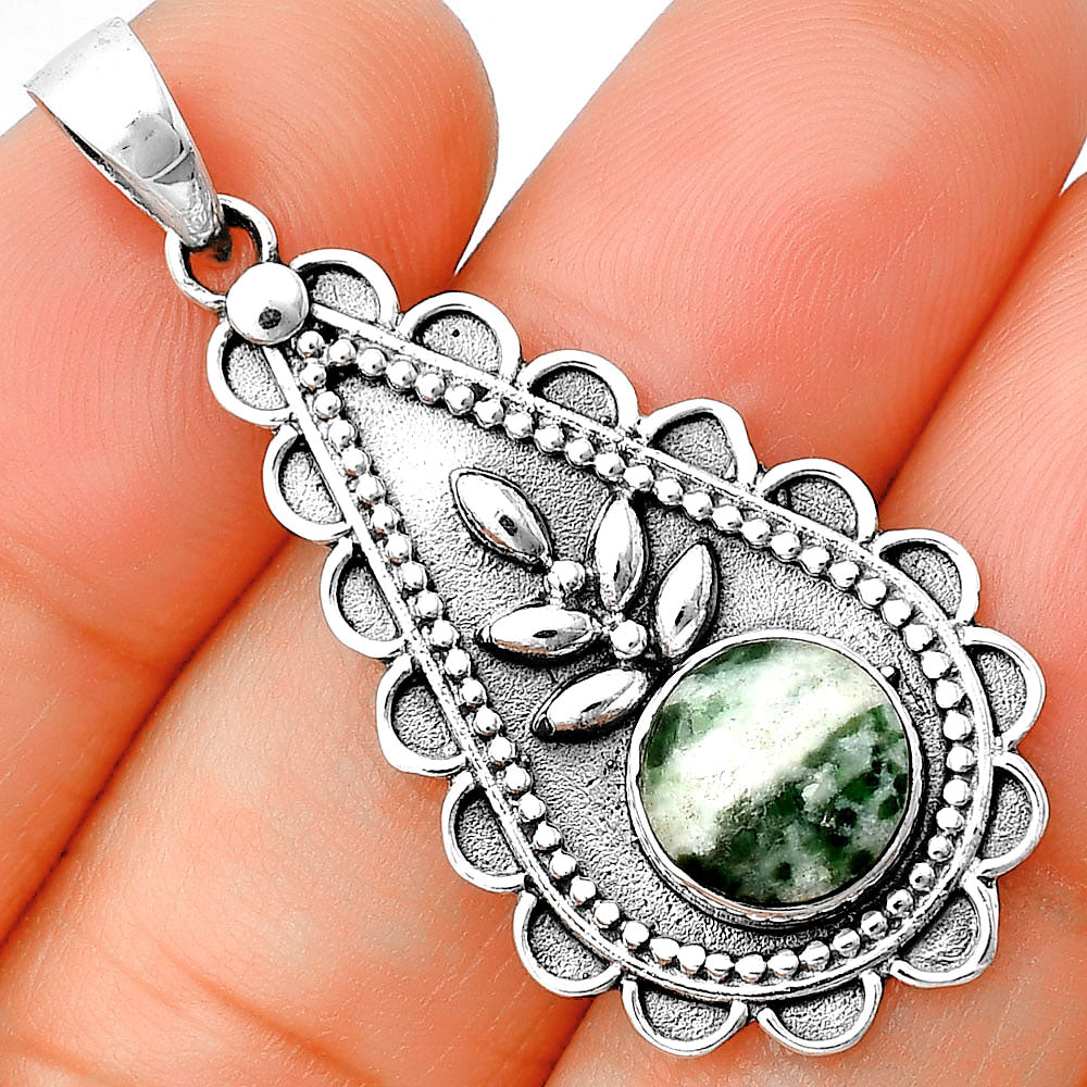 Natural Dioptase Pendant P-1033 SDP137930