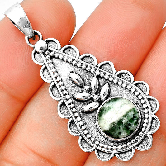 Natural Dioptase Pendant P-1033 SDP137930