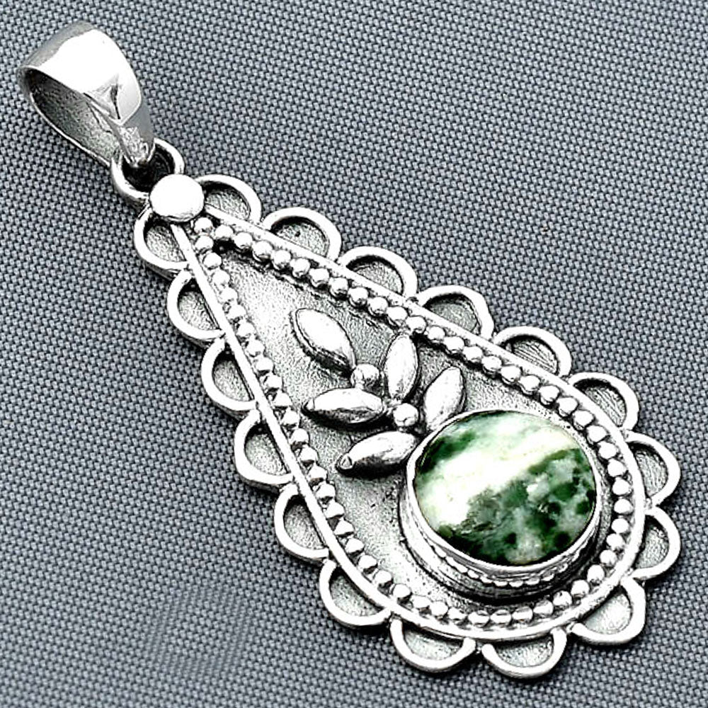 Natural Dioptase Pendant P-1033 SDP137930
